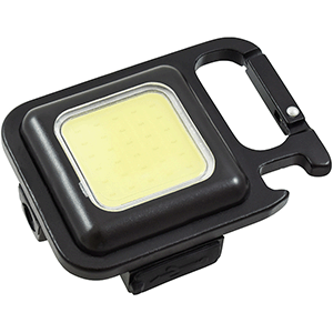 Linterna LED COB llavero multifunción