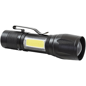 Linterna LED CREE XPE + COB recargable 4W modelo Earth.