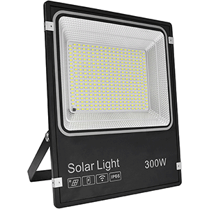 Proyector LED solar ABS 300W 6000ºK